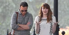 Joaquin Phoenix and Emma Stone in Irrational Man